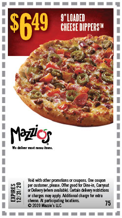 Mazzio's | Get Ready For Great Deals With Our Selection of Coupons