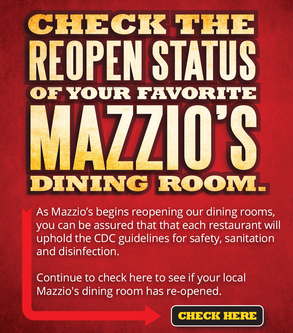 Mazzio's Get Ready For Great With Mazzio's Pizza