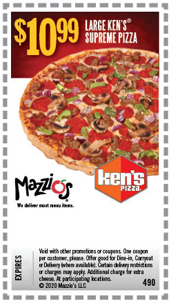 Mazzio's | Get Ready For Great Deals With Our Selection of Coupons