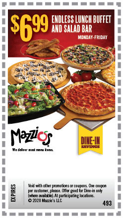 Mazzio's | Get Ready For Great Deals With Our Selection Of Coupons