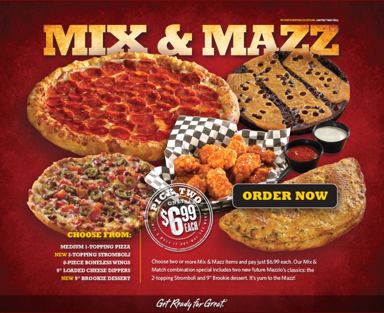 Mix & Mazz - Mazzios Pizza