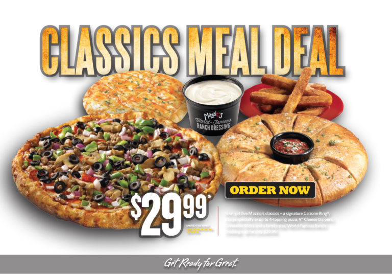 Classics Meal Deal Mazzios Pizza